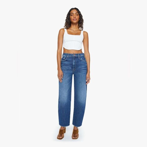 MOTHER Denim - NWOT Mother 'The Fangirl Flood' Jeans in Yee Haw Wash size 33